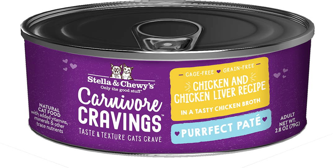 Stella & Chewys Carnivore Cravings Purrfect Paté Chicken & Chicken Liver Recipe
